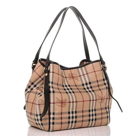 burberry tote small canterbury haymarket check|Burberry haymarket tote price.